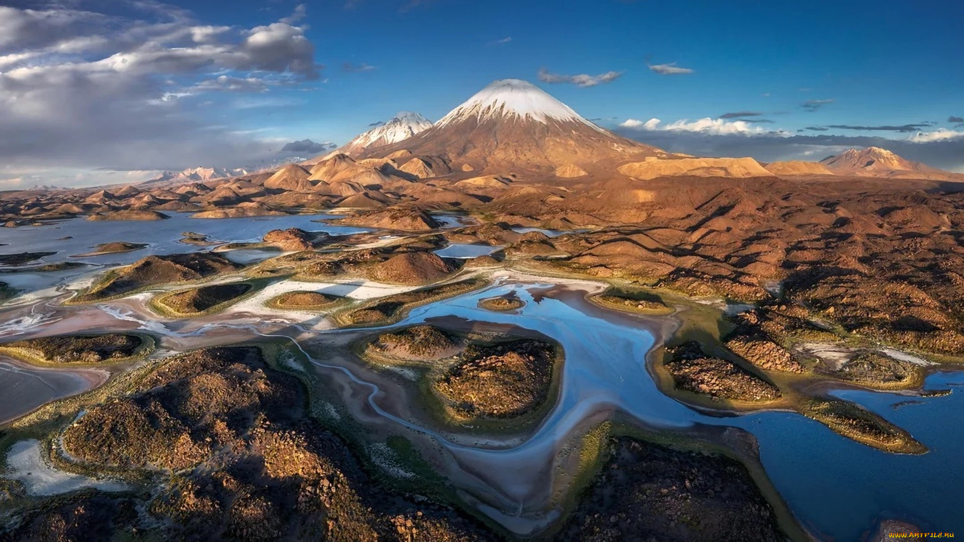 lauca national park, chile, , , lauca, national, park